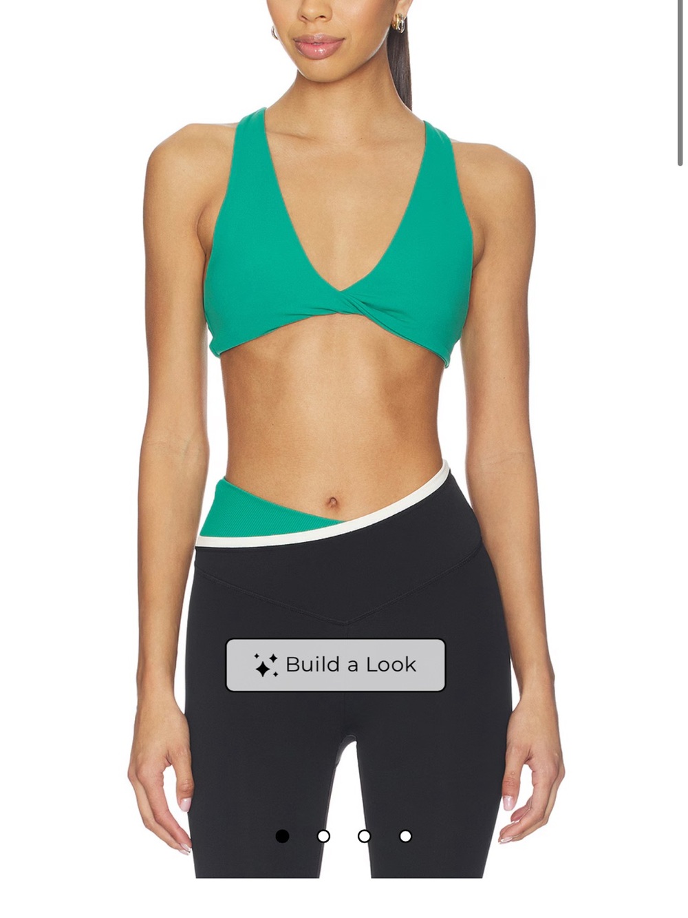 P.E Nation Swift Twist-Front Sports Bra